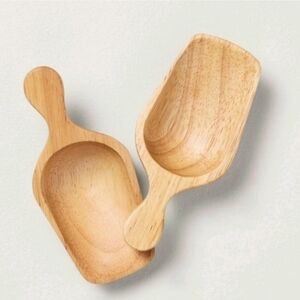 Hearth & Hand with Magnolia ~ Wooden Scoops (Set of 2)